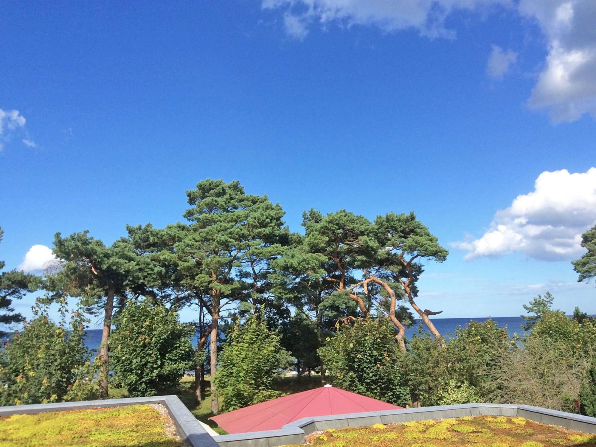 Villa Freia In Binz - Wg 11 Mit Meerblick Und Balkon Екстериор снимка